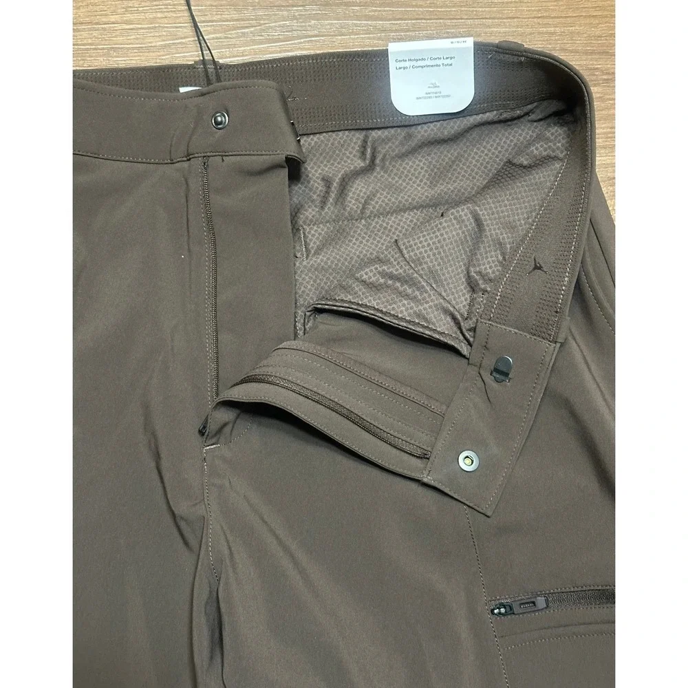 Nike Jordan Sport Brown Comfort Cargo Golf Pants Men's Sz 34 (HQ8490-237)